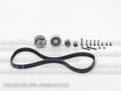 VW Golf 09->12 spriegotājrullis, vadruļļi un zobsiksna komplekts INA