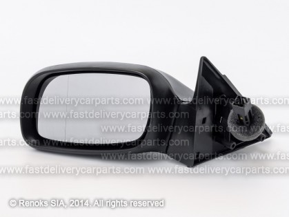 OP Astra 91->98 mirror L electrical heated black aspherical 5pins 95->98