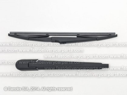 OP Astra 09->15 logu tīrītāja slotiņas turētājs aizmugures +slotiņa HB 305MM