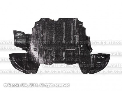 OP Vectra 02->05 engine shield DIESEL (ABS+PVC)