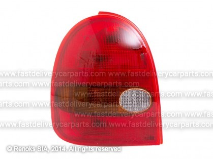 OP Corsa 93->00 фонарь задний 3D L с патронами TYC