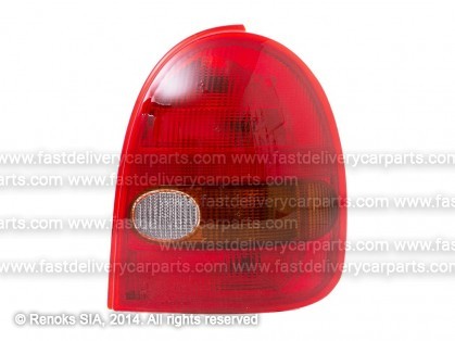 OP Corsa 93->00 фонарь задний 3D R с патронами TYC