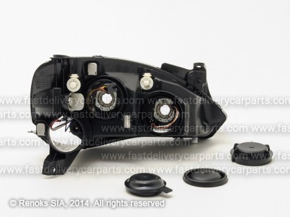 OP Corsa 00->06 head lamp L H7/H7 00->03 electrical tips VALEO TYC
