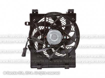 OP Corsa 00->06 ventilators ar difuzoru 300mm 180W 2pin KOND SRLine