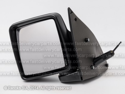 OP Combo 01->10 mirror L cable adjustment black convex