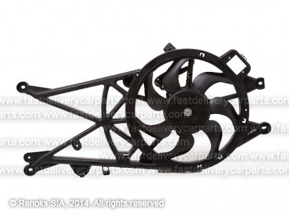 OP Meriva 03->06 ventilators ar difuzoru 310mm 260W 2pin KOND