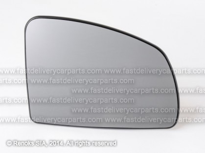 OP Meriva 03->06 mirror glass with holder R heated convex