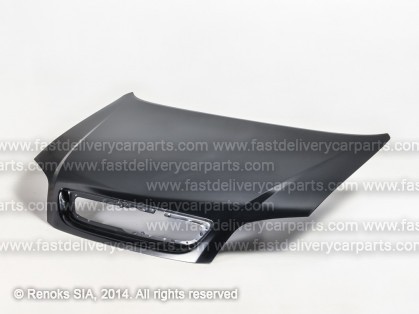 OP Zafira 99->05 hood with mastic galvanized steel