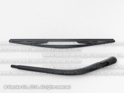 OP Zafira 99->05 logu tīrītāja slotiņas turētājs aizmugures +slotiņa 405MM (8mm stiprinājums)