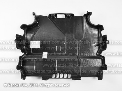 FT Ducato 81->94 engine shield (ABS+PVC)