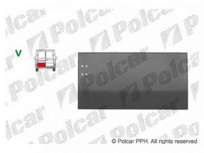 PG Boxer 94->02 rear door part L 43cm
