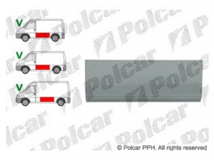 PG Boxer 94->02 side plate lower part long mod L