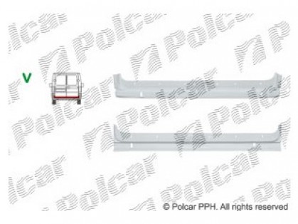 PG Boxer 94->02 панель задняя маленькая