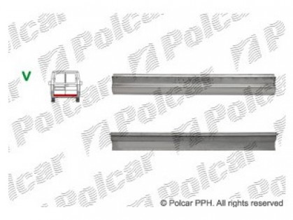 PG Boxer 94->02 панель задняя маленькая