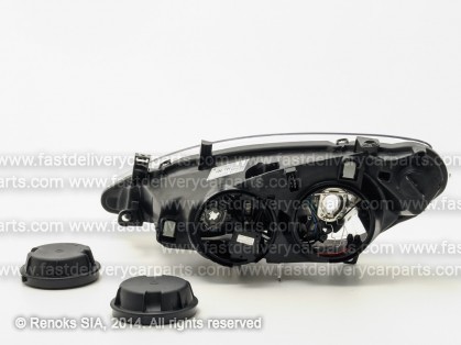 PG 307 01->05 head lamp R H1/H7 with motor type VALEO TYC