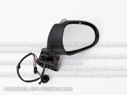PG 308 07->13 spogulis R elektro apsildāms gruntēts liekts ar sensoru 2kont 2/6pins