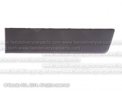 PG Boxer 06->14 fender moulding rear L in front of wheel black with fasteners