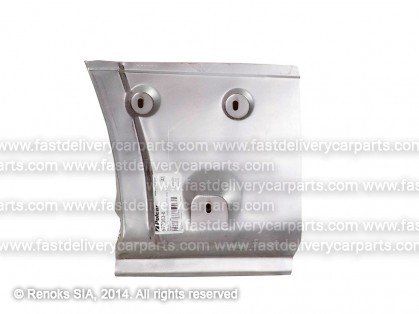 PG Boxer 06->14 remontdaļa sānam L apakšas daļa aiz riteņa ar moldinga caurumiem 300MM