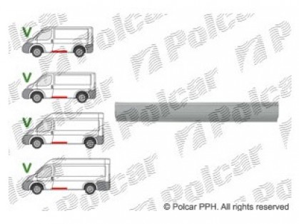 PG Boxer 06->14 side panel L 1410MM
