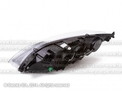PG Boxer 14-> lukturis R H7/H7 gaišs  ar motoriņu TYC