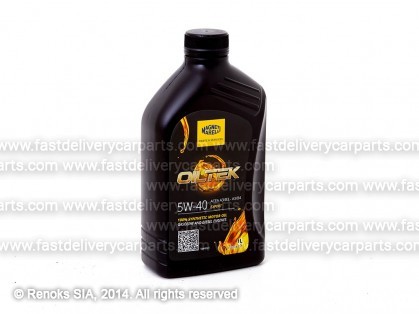 Масло моторное 5W40 OILTEK EXPERT A3/B3-A3/B4 1L MARELLI