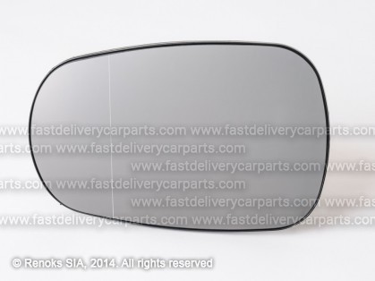 RN Megane 95->99 spoguļa ieliktnis L=R apsildāms sfērisks