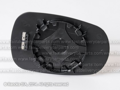 RN Megane 95->99 spoguļa ieliktnis L=R apsildāms sfērisks