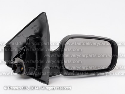 RN Megane 02->05 mirror R electrical heated primed convex with temperature sensor 7pins