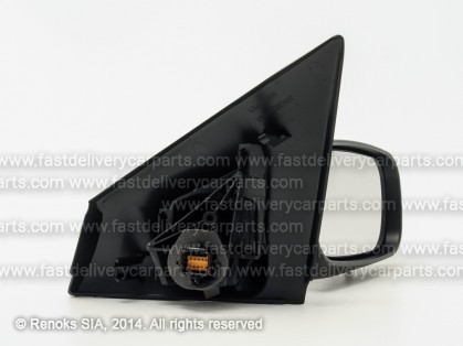 RN Megane 02->05 mirror R electrical heated primed convex with temperature sensor 7pins