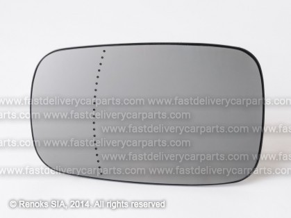 RN Megane 02->05 spoguļa ieliktnis L=R spogulim elektro apsildāms sfērisks