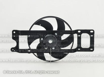 RN Kangoo 98->02 ventilators 295mm 2pin ar difuzoru