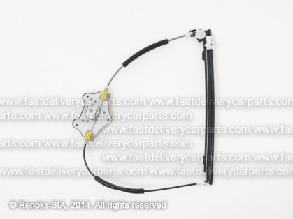 RN Clio 98->01 loga pacēlāja mehānisms priekšas L bez motoriņa 3D