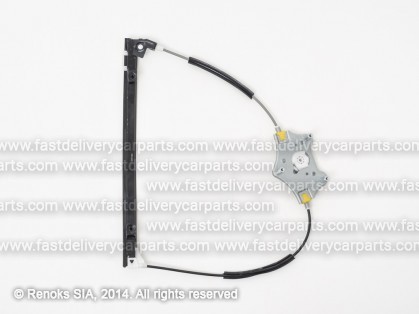 RN Clio 98->01 loga pacēlāja mehānisms priekšas L bez motoriņa 3D
