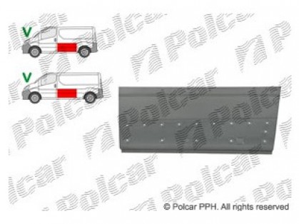 RN Traffic 00->06 ремонтная часть L 1/3