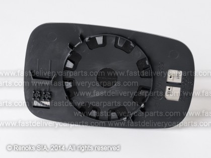 RN Laguna 01->05 spoguļa ieliktnis L apsildāms sfērisks zils stikls