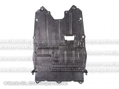 RN Laguna 07->15 engine shield (Polyethylene (PE))