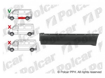 RN Master 98->03 side plate L lower part wheel base 3078mm