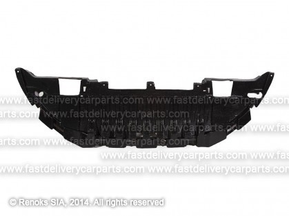 RN Scenic 09->13 engine shield under bumper cover (ABS+PVC)