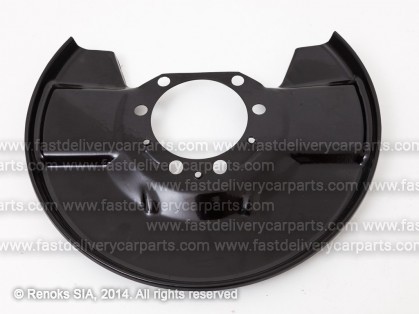 SAAB 93 98->03 wheel dust shield front L=R 314MM STEEL