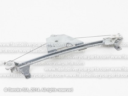 SAAB 93 98->03 loga pacēlāja mehānisms aizmugures L bez motoriņa