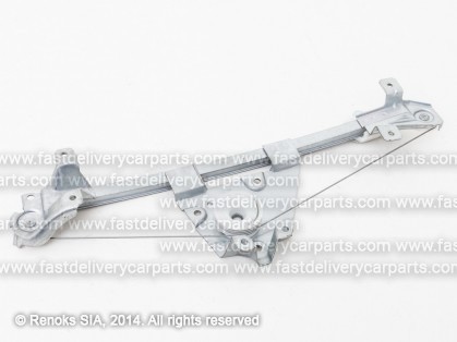 SAAB 93 98->03 loga pacēlāja mehānisms aizmugures L bez motoriņa