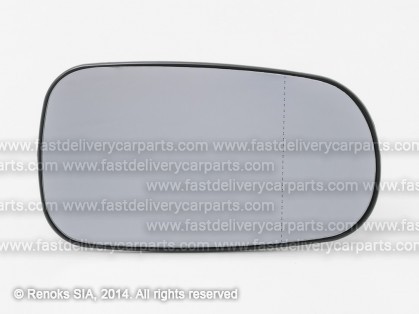 SAAB 95 97->05 spoguļa ieliktnis R apsildāms sfērisks 03->05