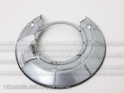 SAAB 95 97->05 wheel dust shield rear L ZN STEEL