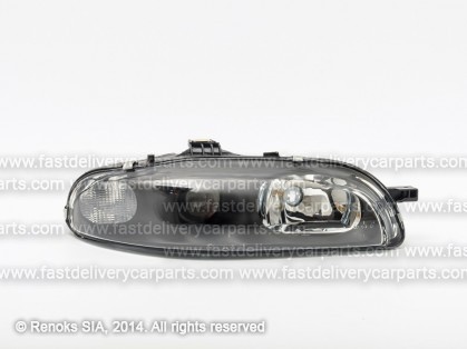 FT Marea 96->02 head lamp R H1/H1 electrical with lens DEPO