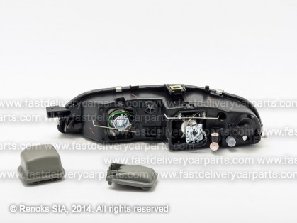 FT Marea 96->02 head lamp R H1/H1 electrical with lens DEPO