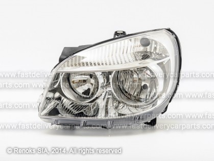 FT Doblo 06->10 head lamp L H1/H7 electrical DEPO