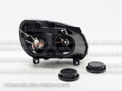 FT Doblo 06->10 head lamp L H1/H7 electrical DEPO