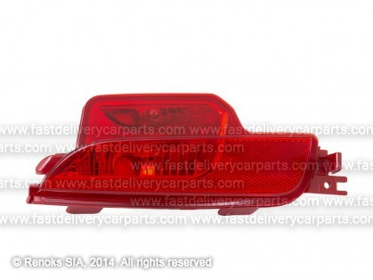FT 500 15->20 aizmugures lukturis bamperī L miglas lukturis bez patronas W16W DEPO