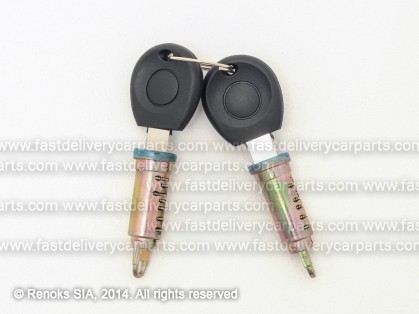 VW Polo 94->99 durvju slēdzenes ar atslēgām komplekts 2gab