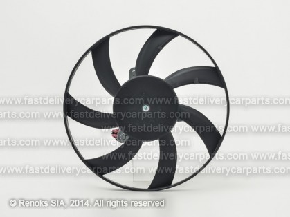 VW Polo Classic 97-> ventilators 300mm 250W 2pin VALEO type laba puse